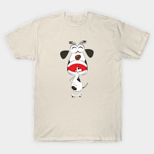 Life is more beautiful with dogs T-Shirt